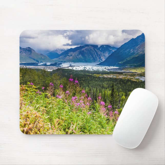 Tapis De Souris Vallée de Matanuska, centre-sud de l'Alaska (Avec souris)