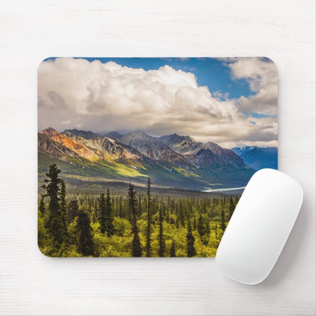 Tapis De Souris vallée de Matanuska, centre-sud de l'Alaska #2 (Avec souris)