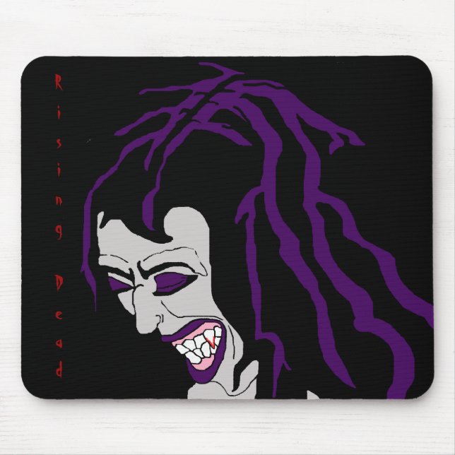 Tapis De Souris Vampire "se levant complètement " (Devant)