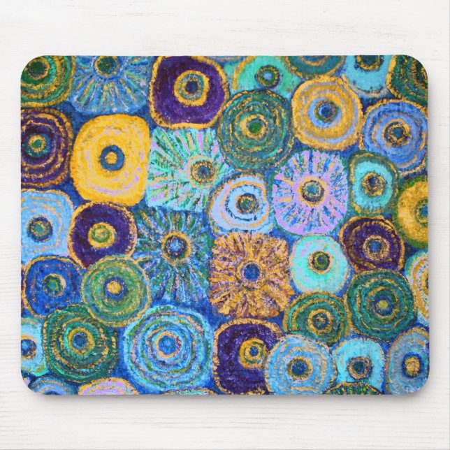 Tapis De Souris Van Gogh fleurit Mousepad (Devant)