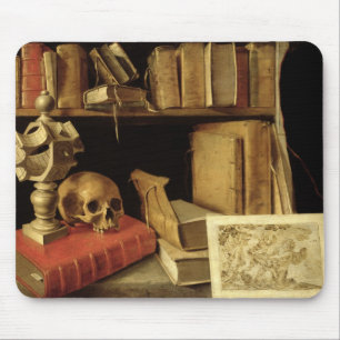 Tapis De Souris Vanitas avec un cadran solaire, c.1626-40