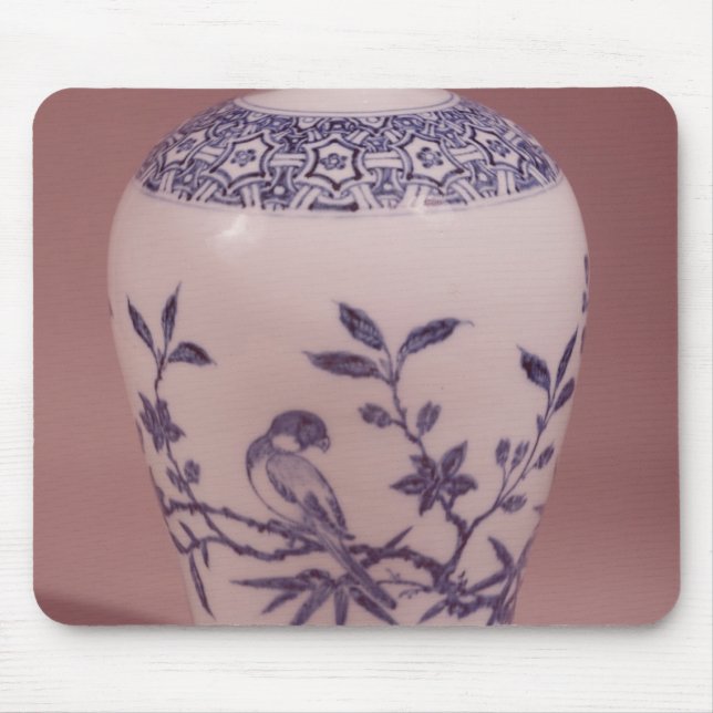 Tapis De Souris Vase à fleur, dynastie de Ming (Devant)