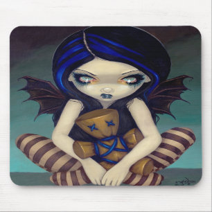 Tapis De Souris "Vaudou dans" Mousepad bleu