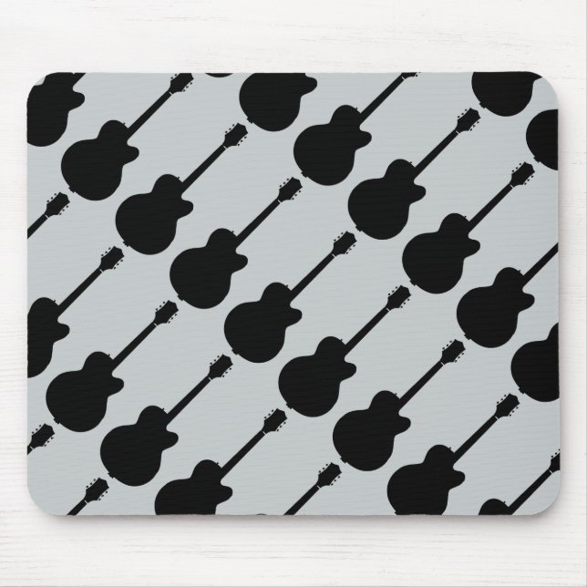 Tapis De Souris vecteur de guitare rocheuse (Devant)