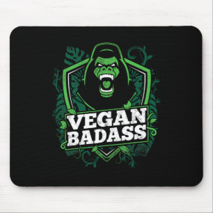 Tapis De Souris Vegan Mal Fitness Gorilla Bodybuilding Beast