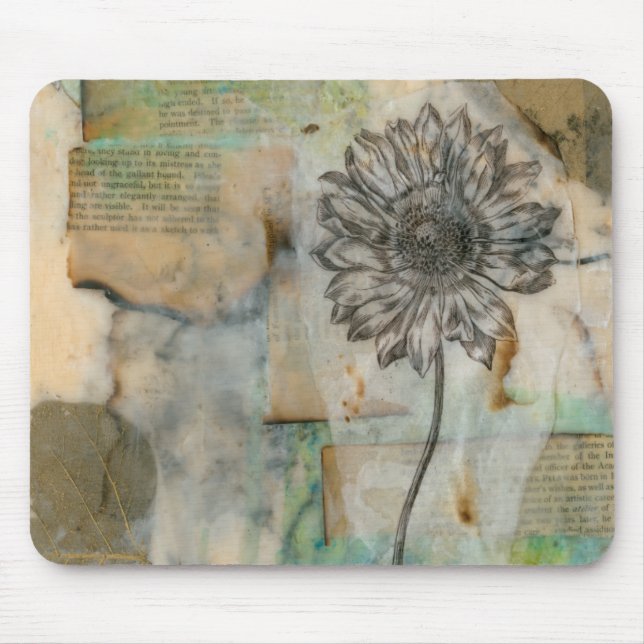 Tapis De Souris Vellum Floral I (Devant)