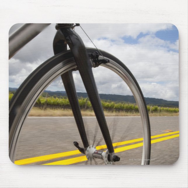 Tapis De Souris Vélo de route pour homme à grande vitesse POV (Devant)