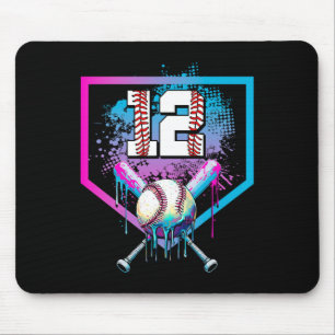 Tapis De Souris Vendre Drip 12e anniversaire Accueil Plaque Garçon