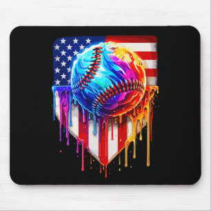 Tapis De Souris Vendre Ice Cream American Drapeau Drapeau
