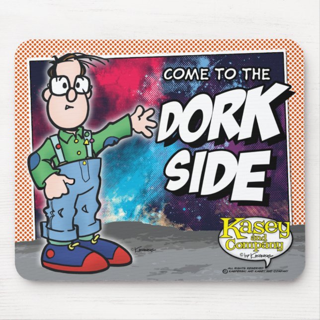 Tapis De Souris Venez À Dork Side (Devant)