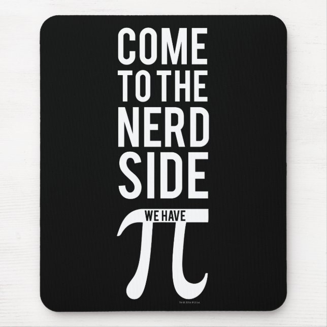 Tapis De Souris Venez au côté nerd (Devant)