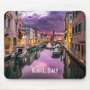 Tapis De Souris Venise, Italie Canal Pittoresque & Architecture Vé