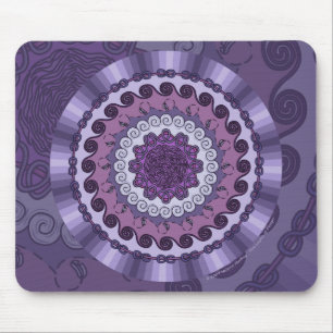 Tapis De Souris Vent Mandala Mousepad