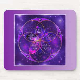 Tapis De Souris Vénus Fleur de l'amour finART Universe