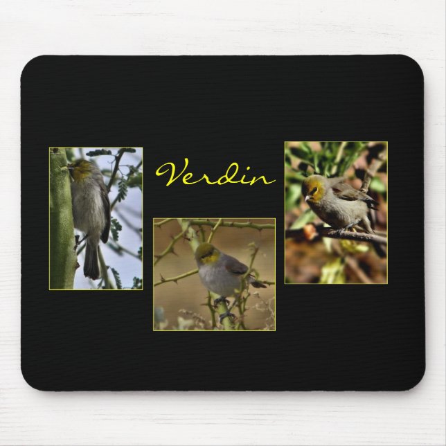 Tapis De Souris Verdin mousepad (Devant)