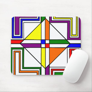Tapis De Souris Verre Bauhaus