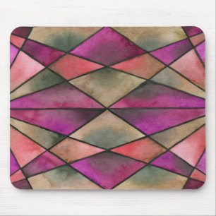 Tapis De Souris Verre souillé de magenta