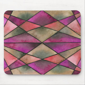 Tapis De Souris Verre souillé de magenta