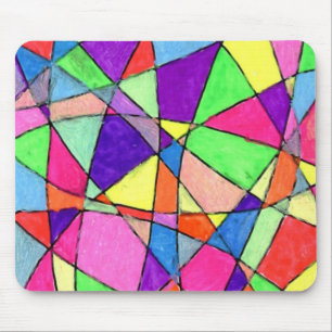 Tapis De Souris "Verre tendu" Résumé Design Mousepad