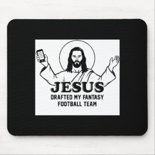 Tapis De Souris Verset biblique de l'équipe de football fantastiqu