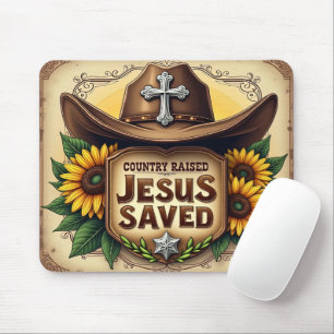 Tapis De Souris Verset biblique inspirant/Écriture Mousepad