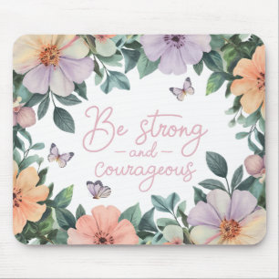 Tapis De Souris Verset biblique inspirant/Écriture Mousepad