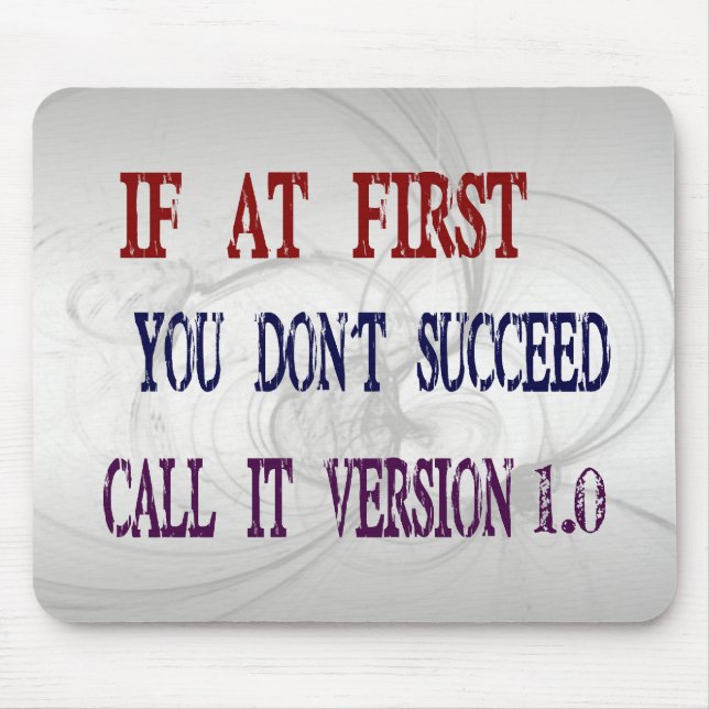 Tapis De Souris Version 1,0 (Devant)