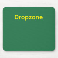 Tapis de souris vert