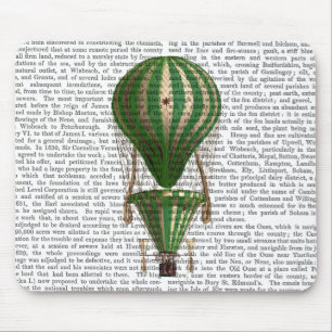 Tapis De Souris Vert chaud à gradins de ballon à air