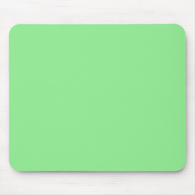 Tapis De Souris Vert clair uni uni (Devant)