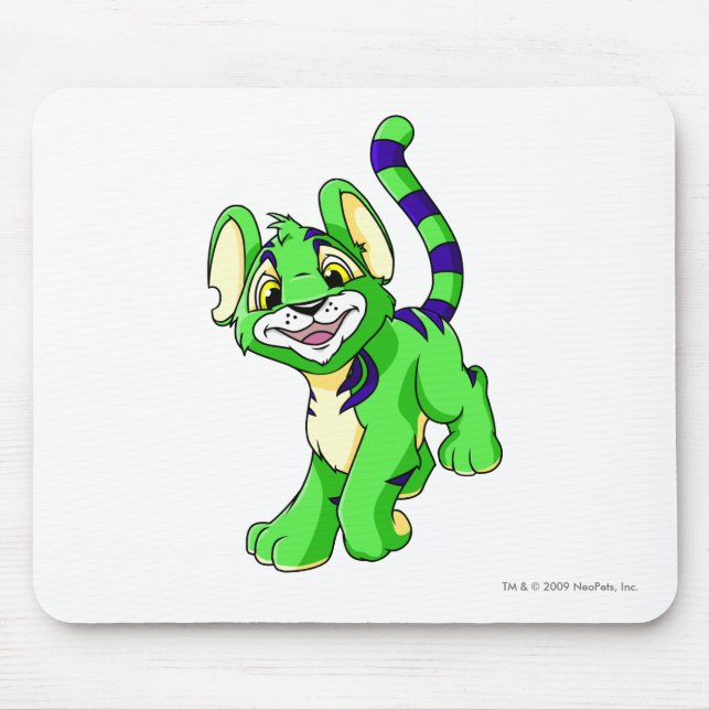 Tapis De Souris Vert de Kougra (Devant)