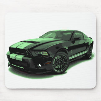 Tapis De Souris Vert du GT 500 de mustang