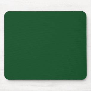 Tapis De Souris Vert pin (couleur solide) 