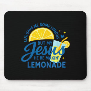 Tapis De Souris Vêtements chrétiens Lemonade Jésus religieux