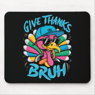 Tapis De Souris Vêtements de dinde de Thanksgiving pour enfants et