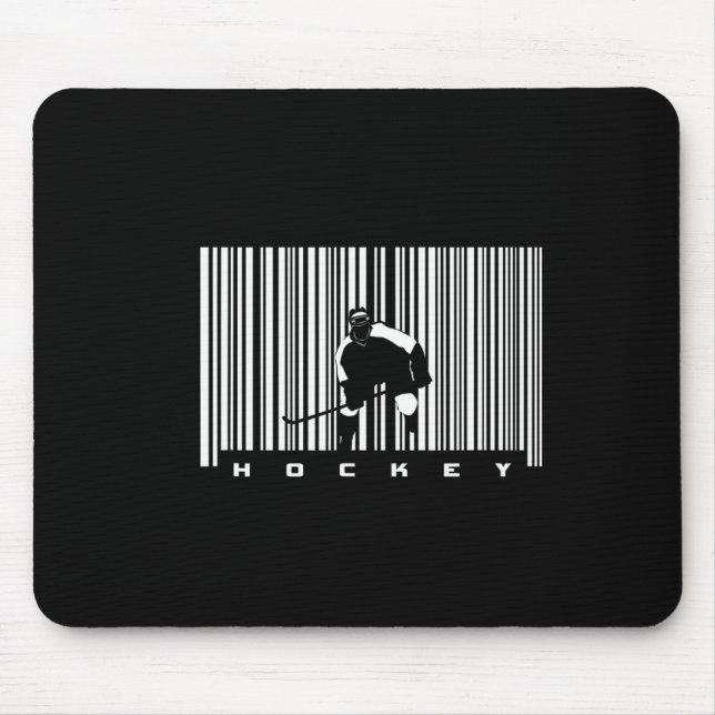 Tapis De Souris Vêtements de hockey - Hockey Joueur de hockey sur  (Devant)