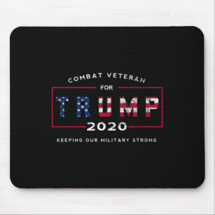 Tapis De Souris Vétéran Pour Trump 2020&# ; - Garder Notre Force M