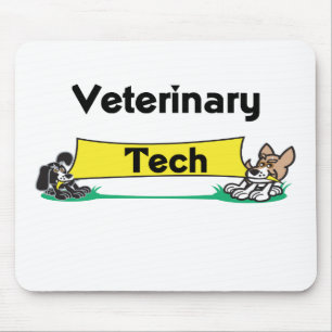 Tapis de souris vétérinaire de technicien