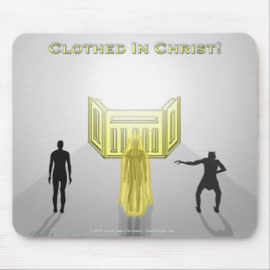 Tapis De Souris Vêtu en Christ Mousepad