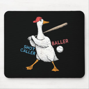 Tapis De Souris Veut être un grand tireur de balle drôle de jars j