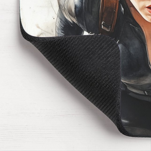 Tapis De Souris Veuve noire : furtivité et force Marvel Mousepad (Coin)