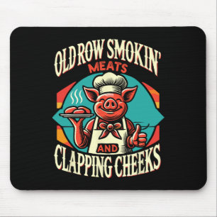 Tapis De Souris Viandes De Cochon Fumées Et Joues De Clappage