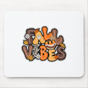 Tapis De Souris Vibes d'automne Bonjour Automne Super Automne Vint