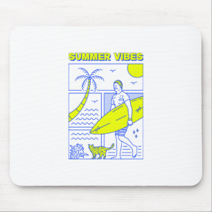 Tapis De Souris Vibes d'été