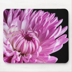 Tapis De Souris Vibrant en Dahlia Rose