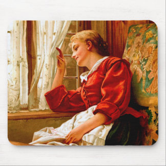 Tapis De Souris Victorienne Lady Mousepad