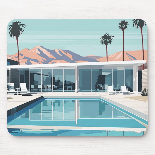 TAPIS DE SOURIS VIE DE DÉSERT #4 (Devant)