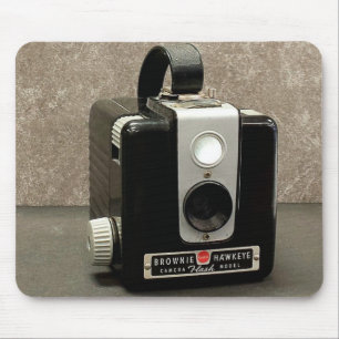 Tapis De Souris vieille caméra Brownie