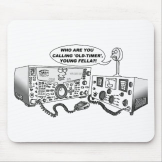 Tapis De Souris Vieille radio de minuterie