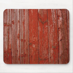 Tapis De Souris Vieux bois rouge